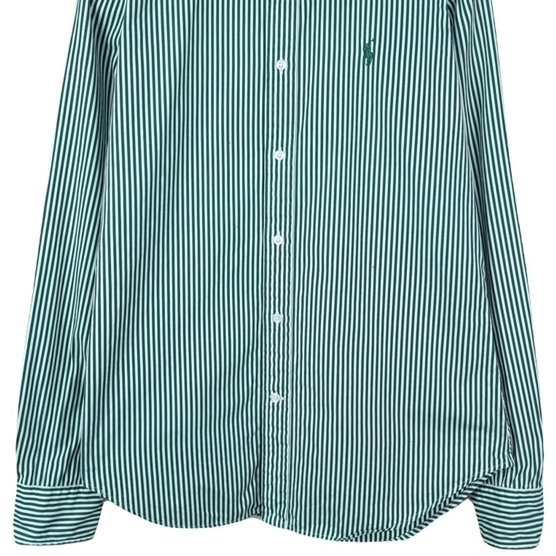 [폴로 랄프로렌] 포니 로고 자수 슬림핏 스트라이프 셔츠 M17357 상품이미지5