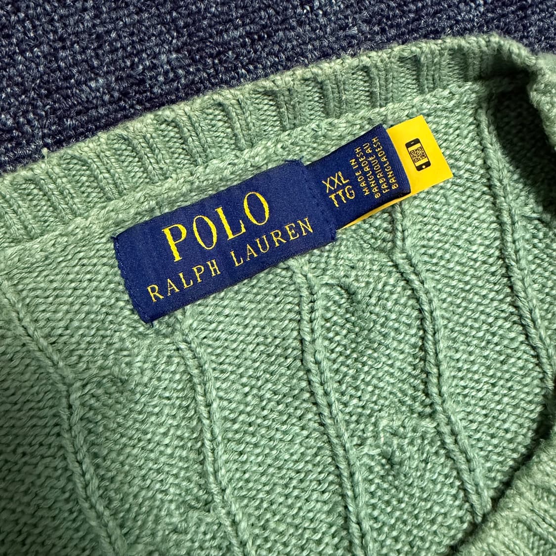 폴로 랄프로렌 꽈배기 니트 상품이미지4