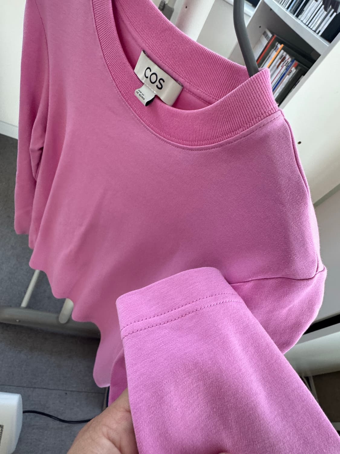 Cos 핑크 티셔츠 XS 상품이미지3