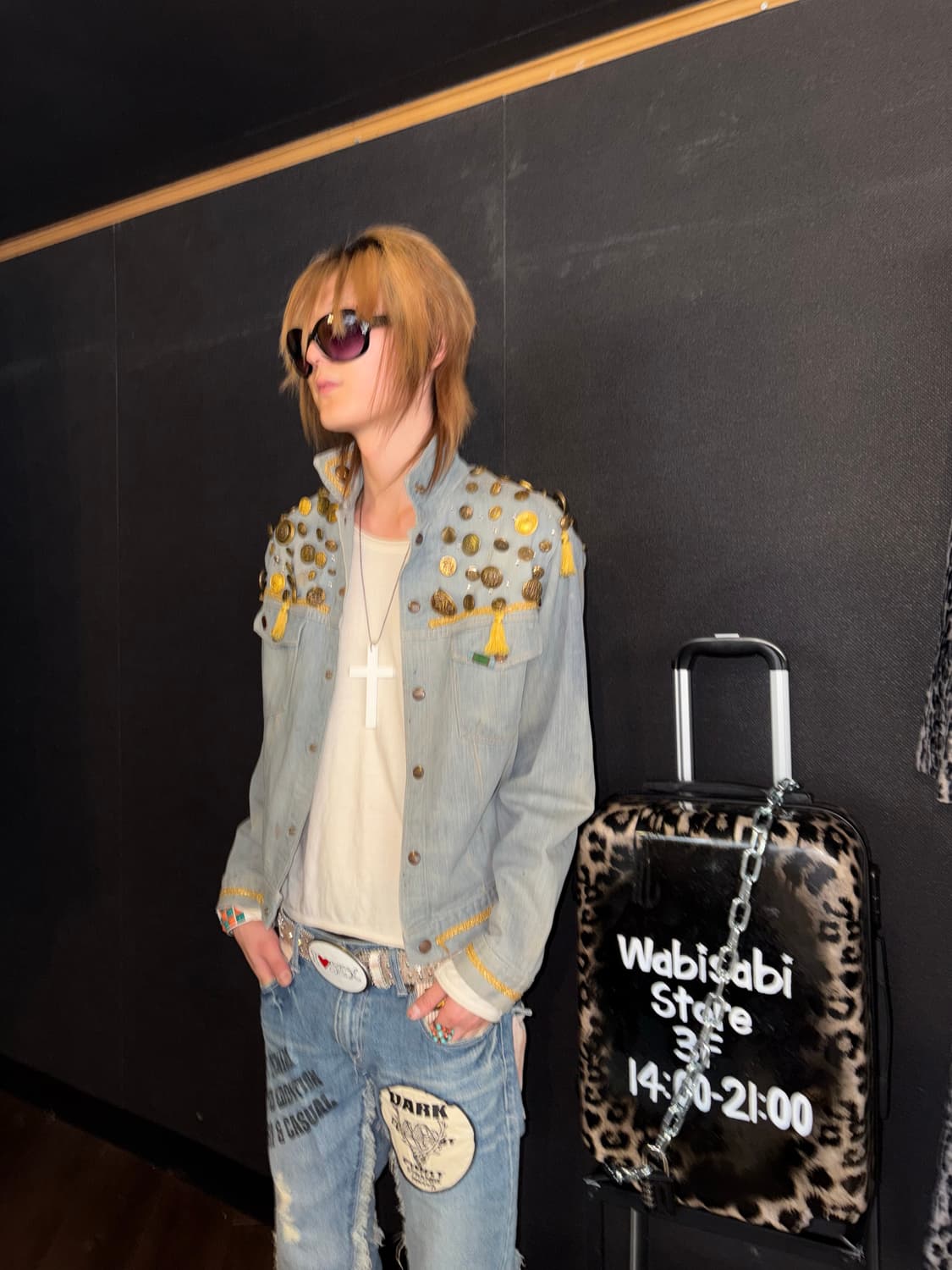 beaded denim jacket 상품이미지4