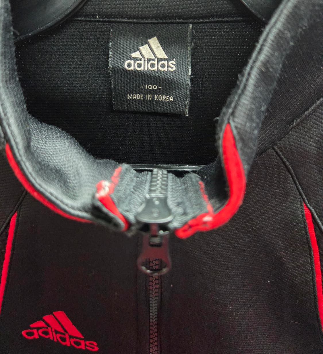 아디다스 크롭 트랙탑 블랙 100# 상품이미지3