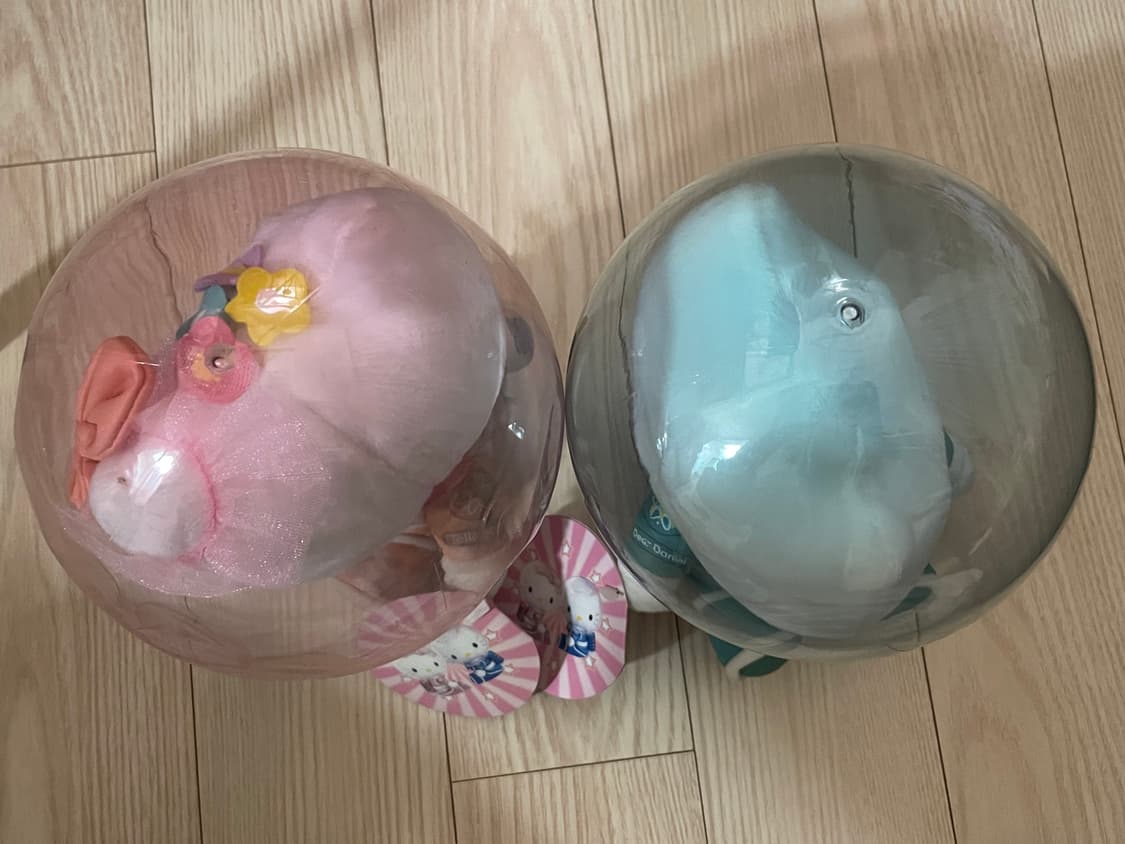 [새상품] 99년도 고전 키티 다니엘 인형 세트 (우주인 키티 다니엘) 상품이미지5