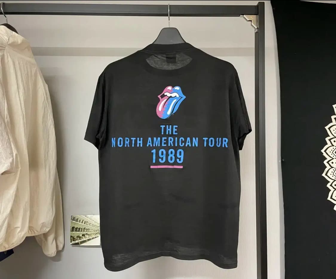 롤링스톤즈 80s 밴드티 상품이미지2