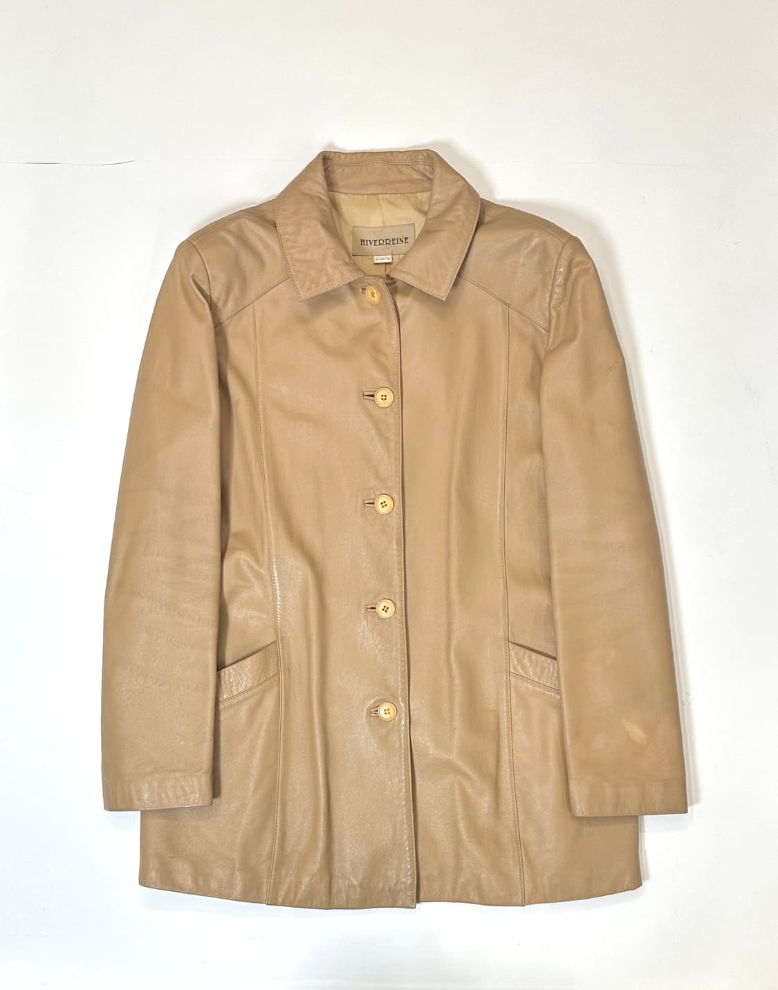 Lambskin leather 레더 자켓 상품이미지1