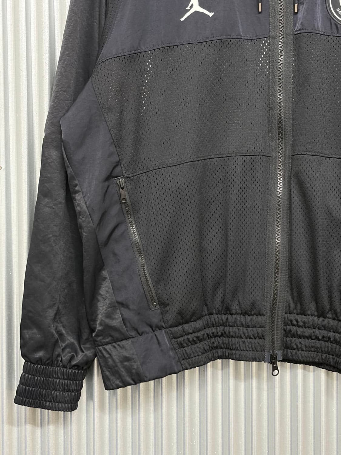 [M] 조던xPSG 파리 생제르맹 콜라보 윈드러너 후드 재킷 9.5 상품이미지4