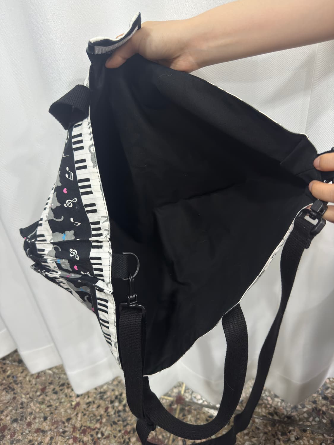 neko&piano printing bag 상품이미지4