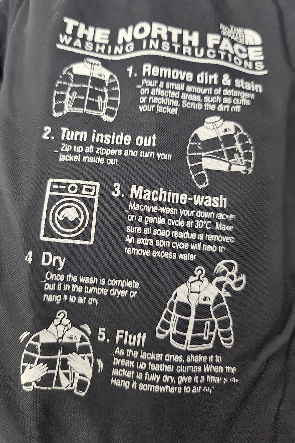 (100)L☆우주매물노스페이스화이트라벨익스플로링RDS[블랙]구스다운롱패딩 상품이미지6