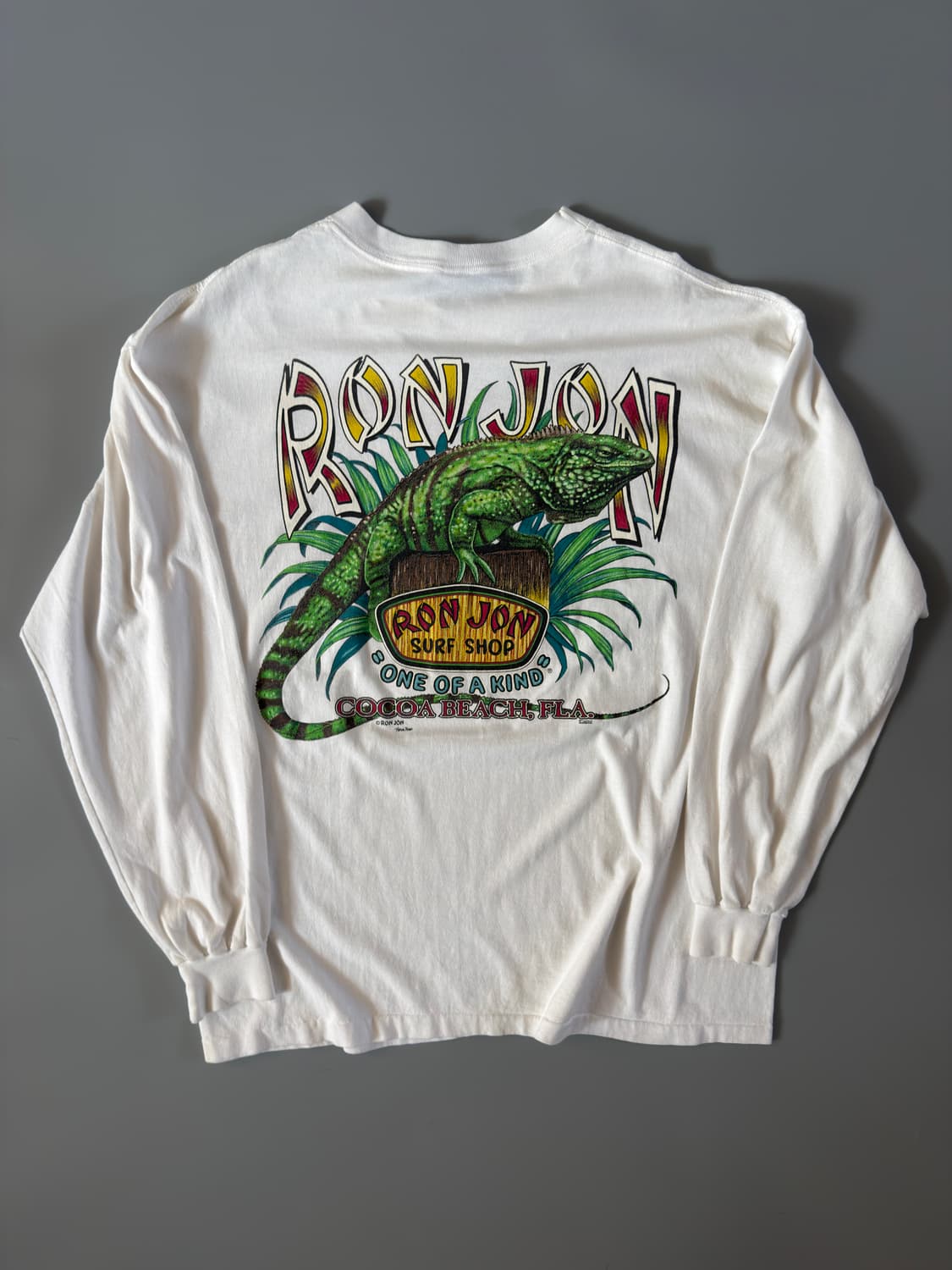 90s ron jon surf shop 빈티지 론존 롱슬리브 상품이미지6