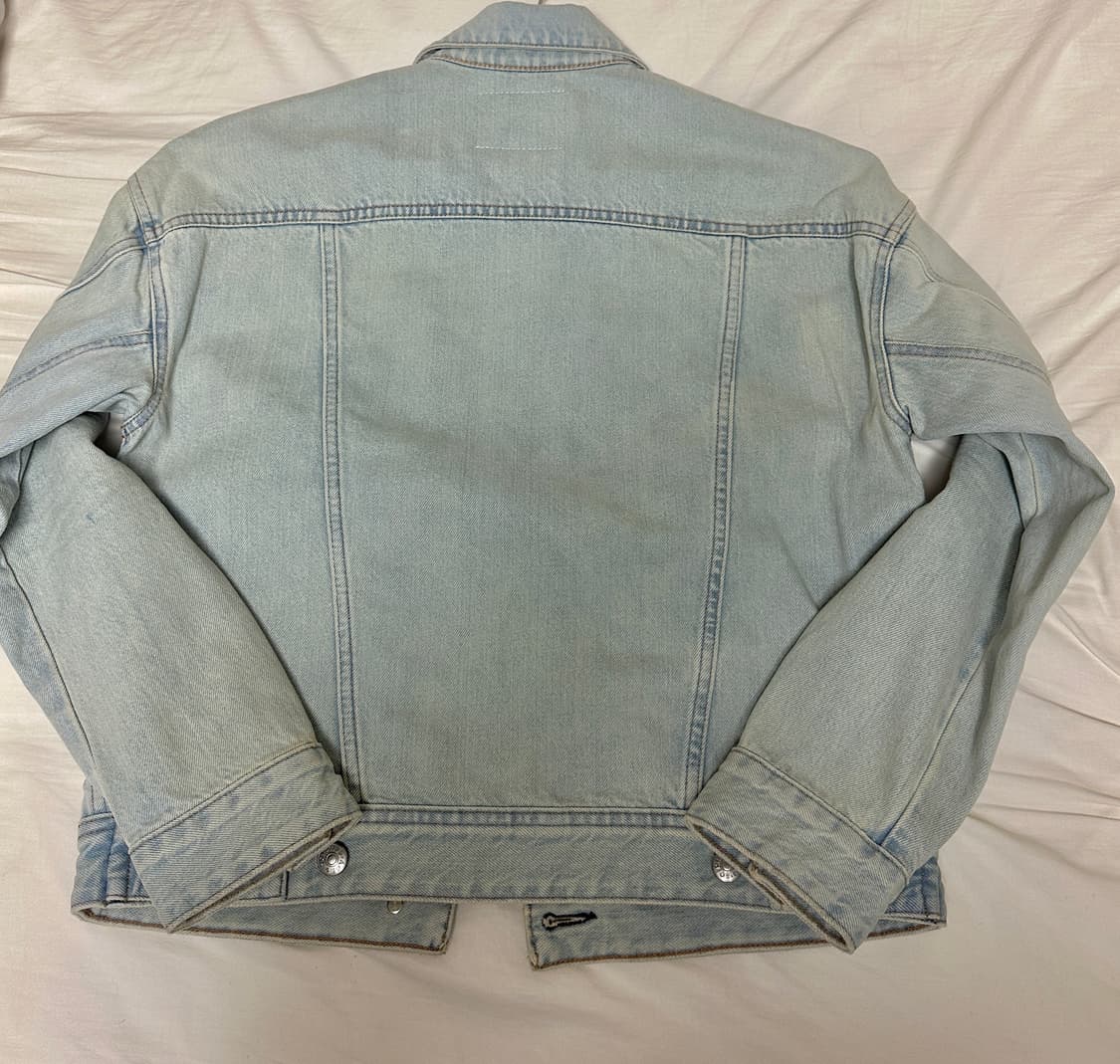 아크네 스튜디오 램프 청자켓 34 연청 상태최상 상품이미지2