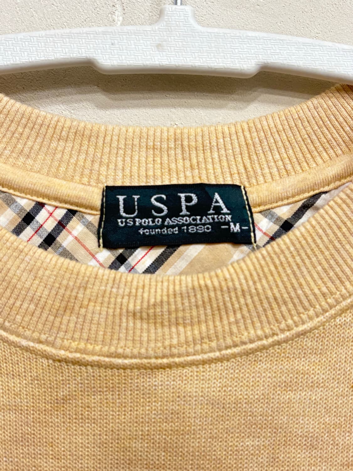 일본 빈티지 uspa 폴로 긴팔티 상품이미지2