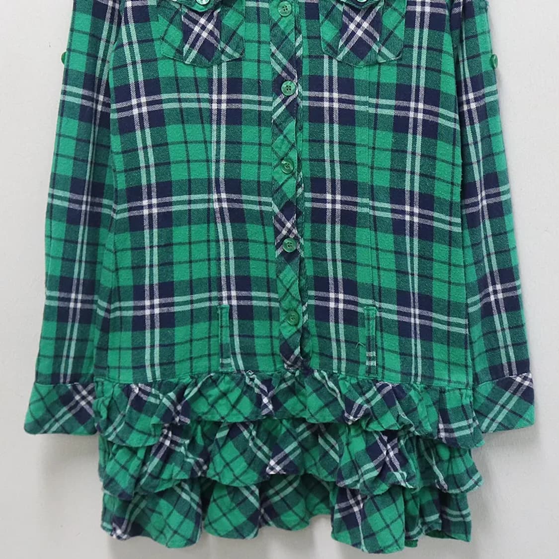 스키니립 히메갸루 체크 캉캉 미니 원피스 63082 상품이미지4