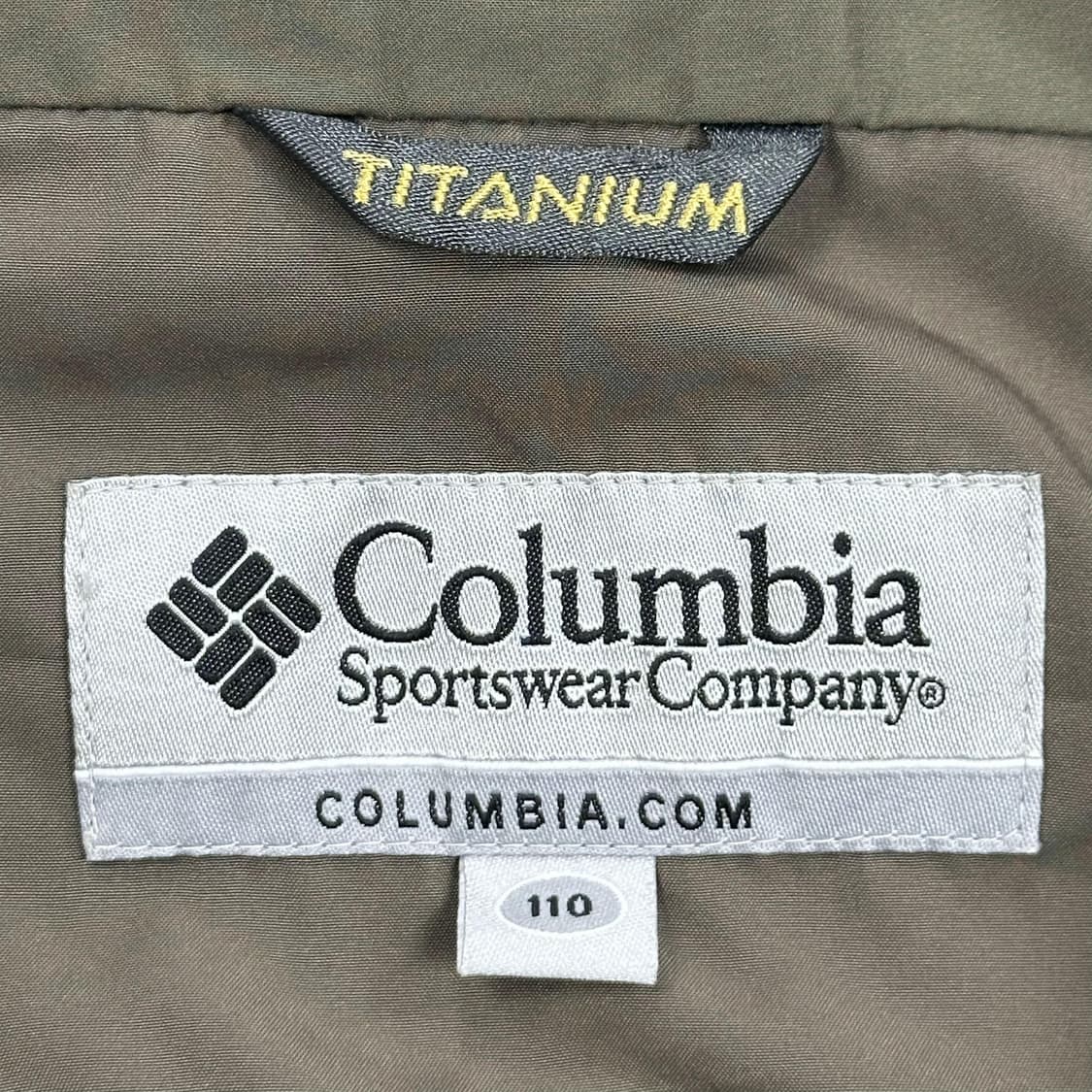 콜롬비아 고어텍스 고프코어 박시핏 바람막이 카키 2XL 상품이미지6