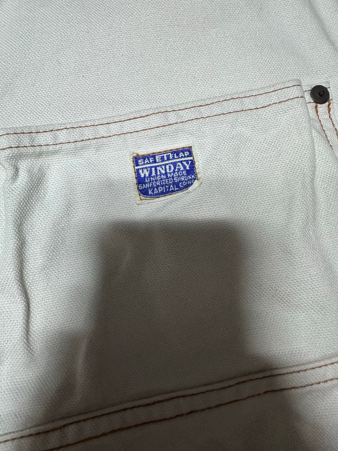 캐피탈 씬 캔버스 럼버 팬츠 키나리 4 상품이미지2