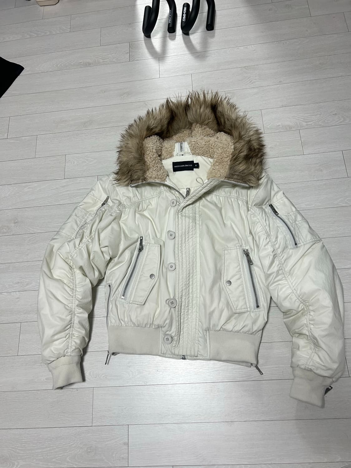 레이서 Translucent Aviator 봄버 베이지 / M size 상품이미지1