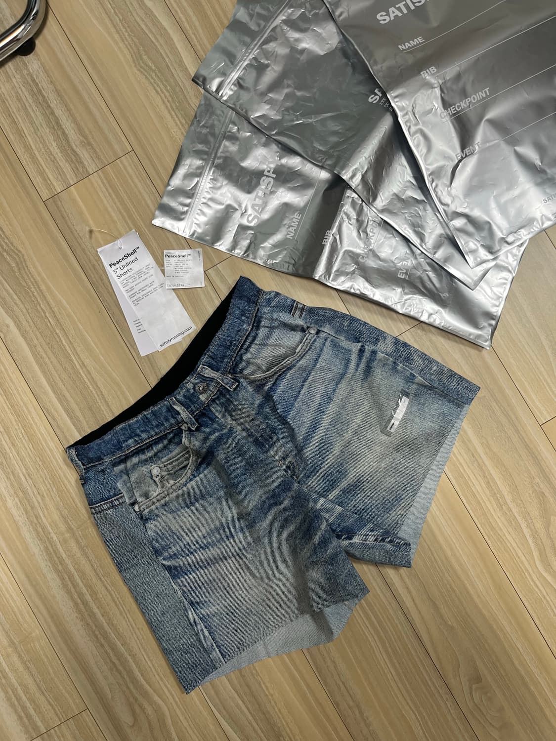 새티스파이 피스쉘 디지털 데님 m 상품이미지1