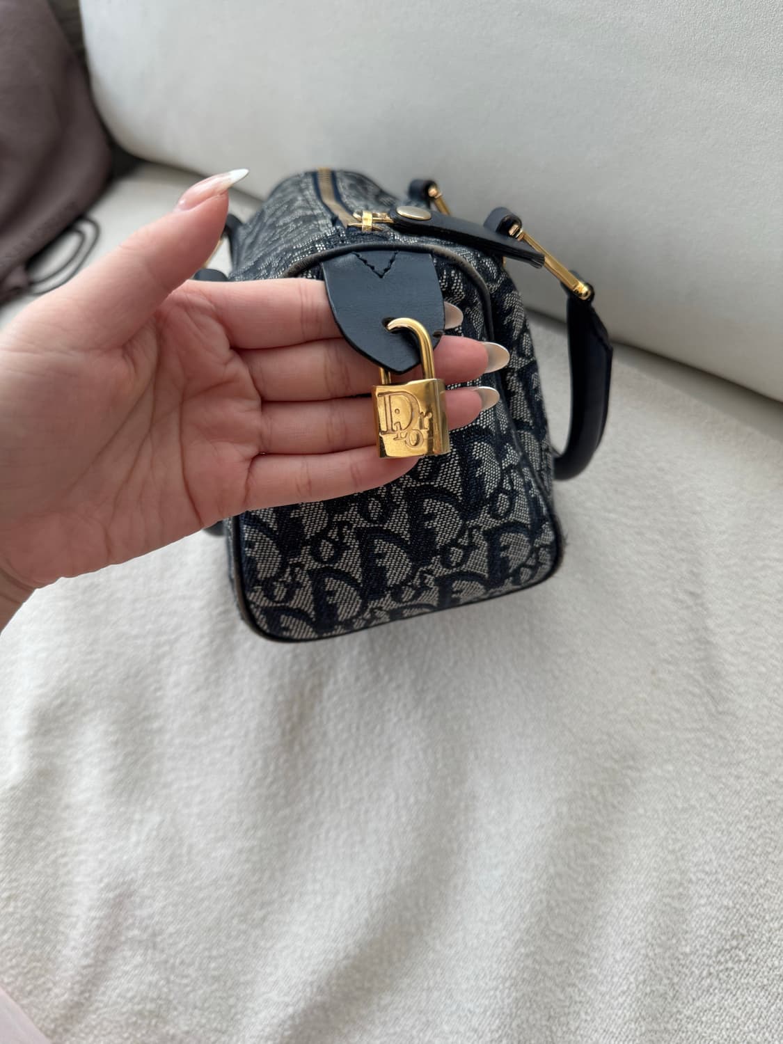 디올 오블리크 트로터 토트백 빈티지 상품이미지5