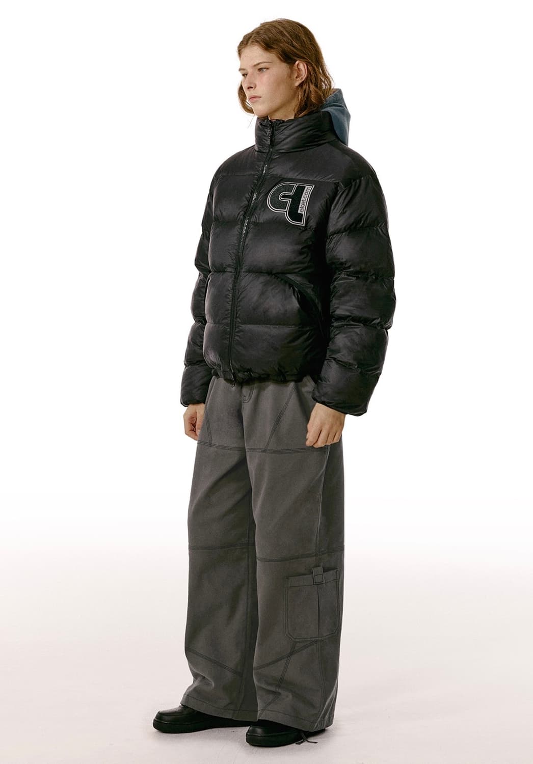 TEKET Boogle Reversible Down Jacket Blac 상품이미지1