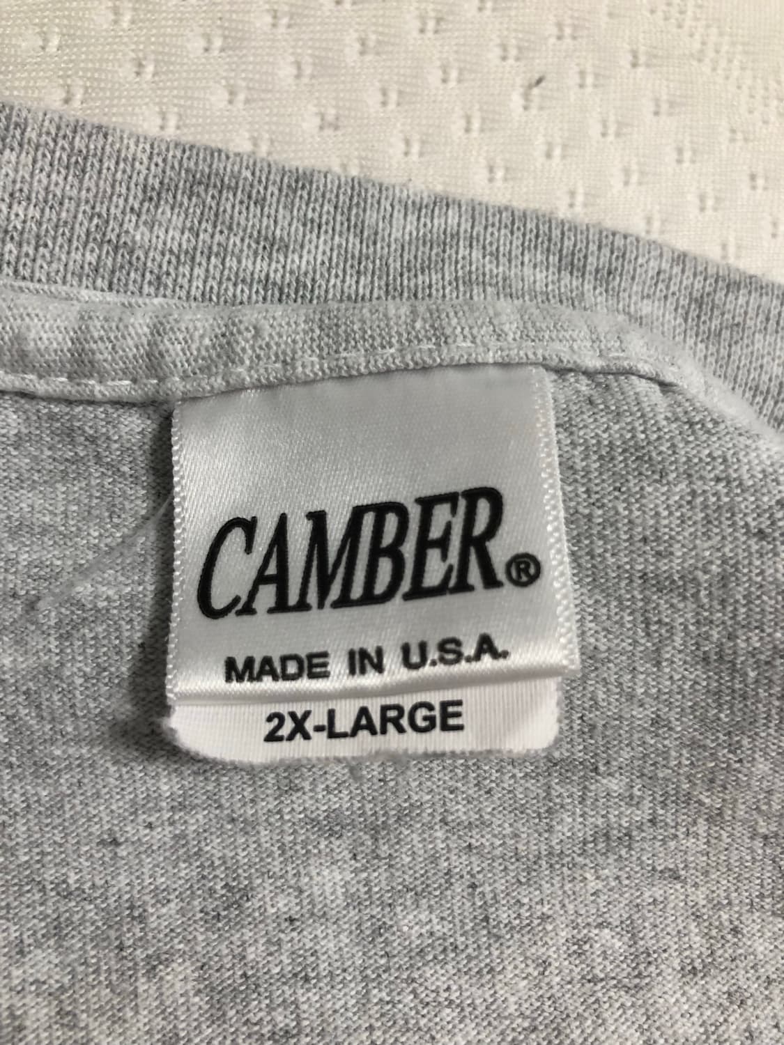 캠버 Max Weight 8oz 티셔츠 made in usa 상품이미지3