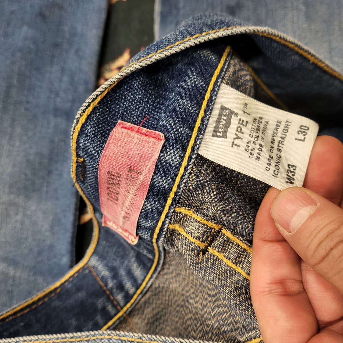 리바이스 TYPE1 청바지 (34) 상품이미지10