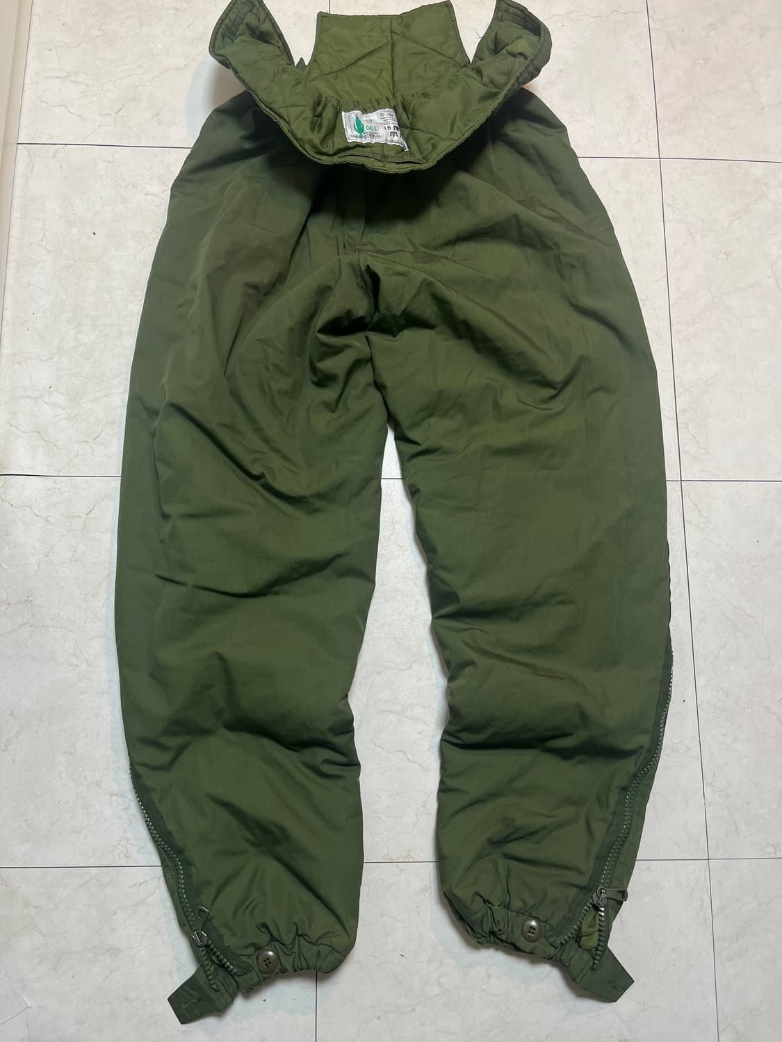 Made in sweden 스웨덴군 동계용 팬츠 오리지널 상품이미지3