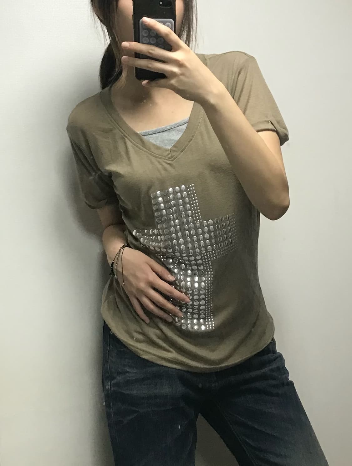 십자가 반팔 티 상품이미지3