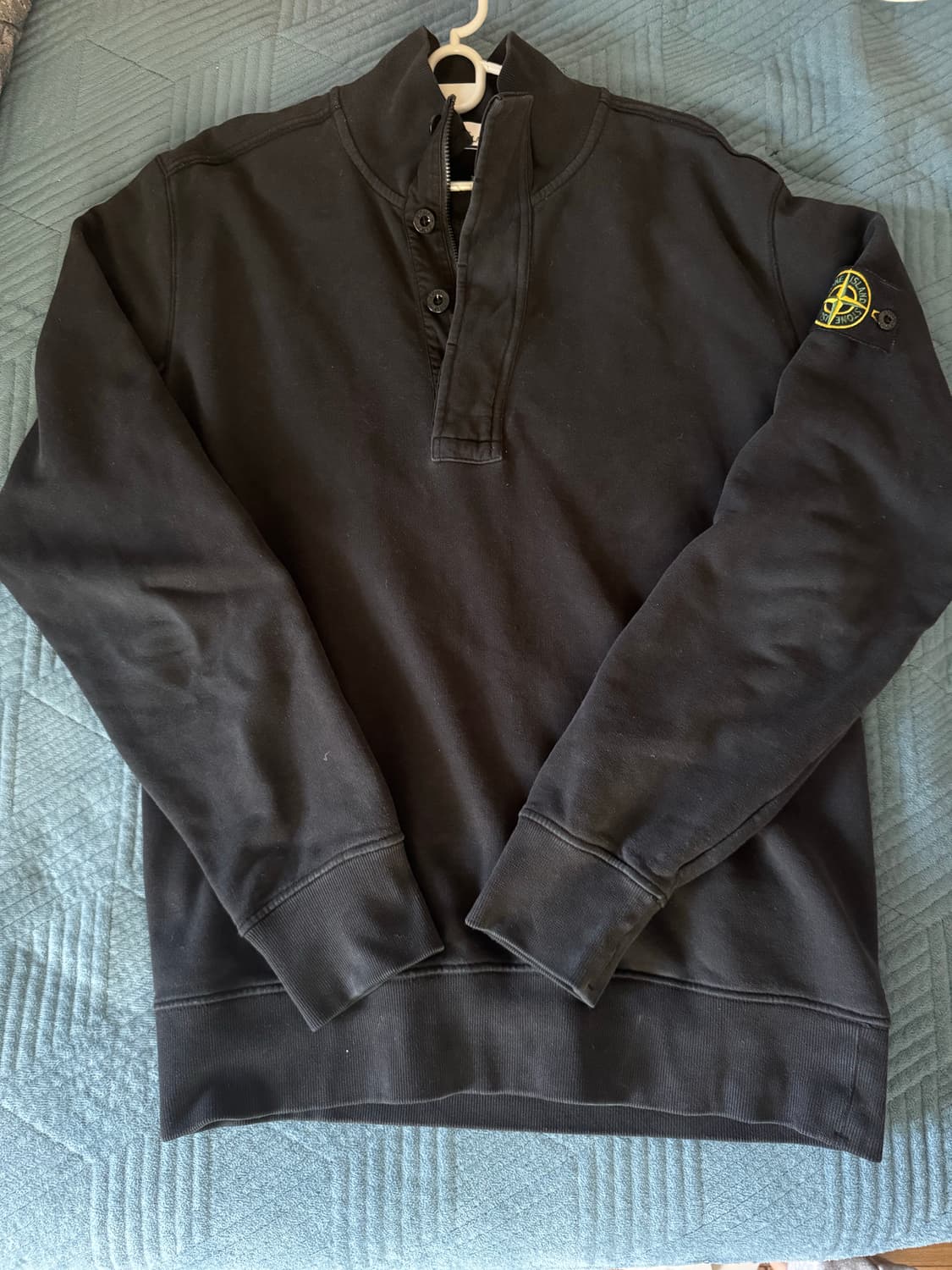 스톤아일랜드 하프집업 맨투맨 L 상품이미지1