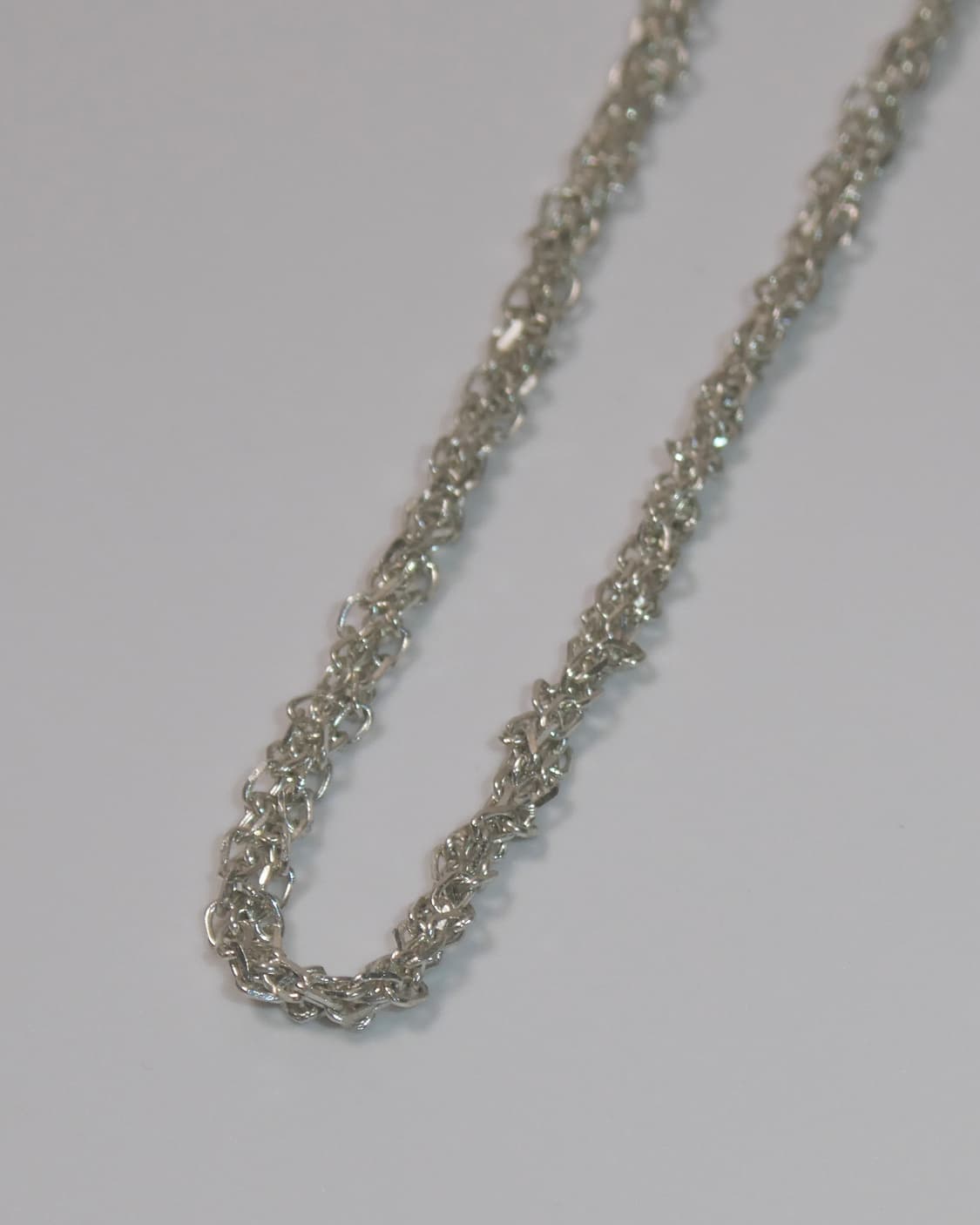 BRAID CHAIN NECKLACE 3줄 땋기 체인 목걸이 상품이미지2