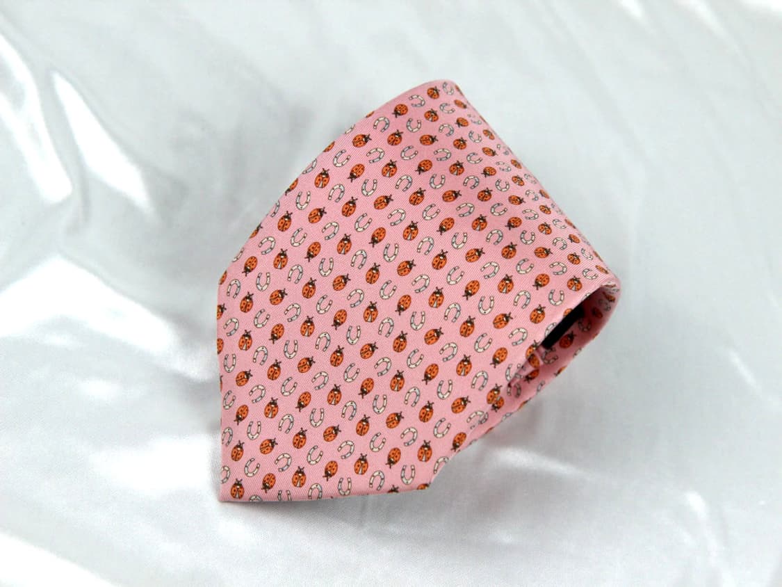 페라가모 9.3cm S등급 남자 명품 넥타이 상품이미지1