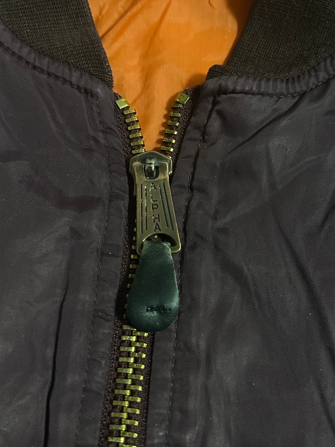 Alpha Industries MA-1 Burgundy (90s) 상품이미지4