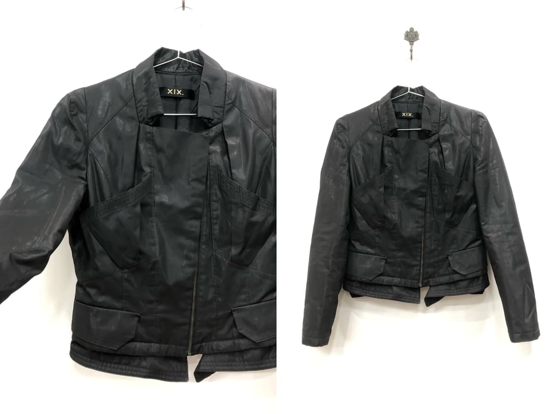 XIX black structured panel jacket 상품이미지3