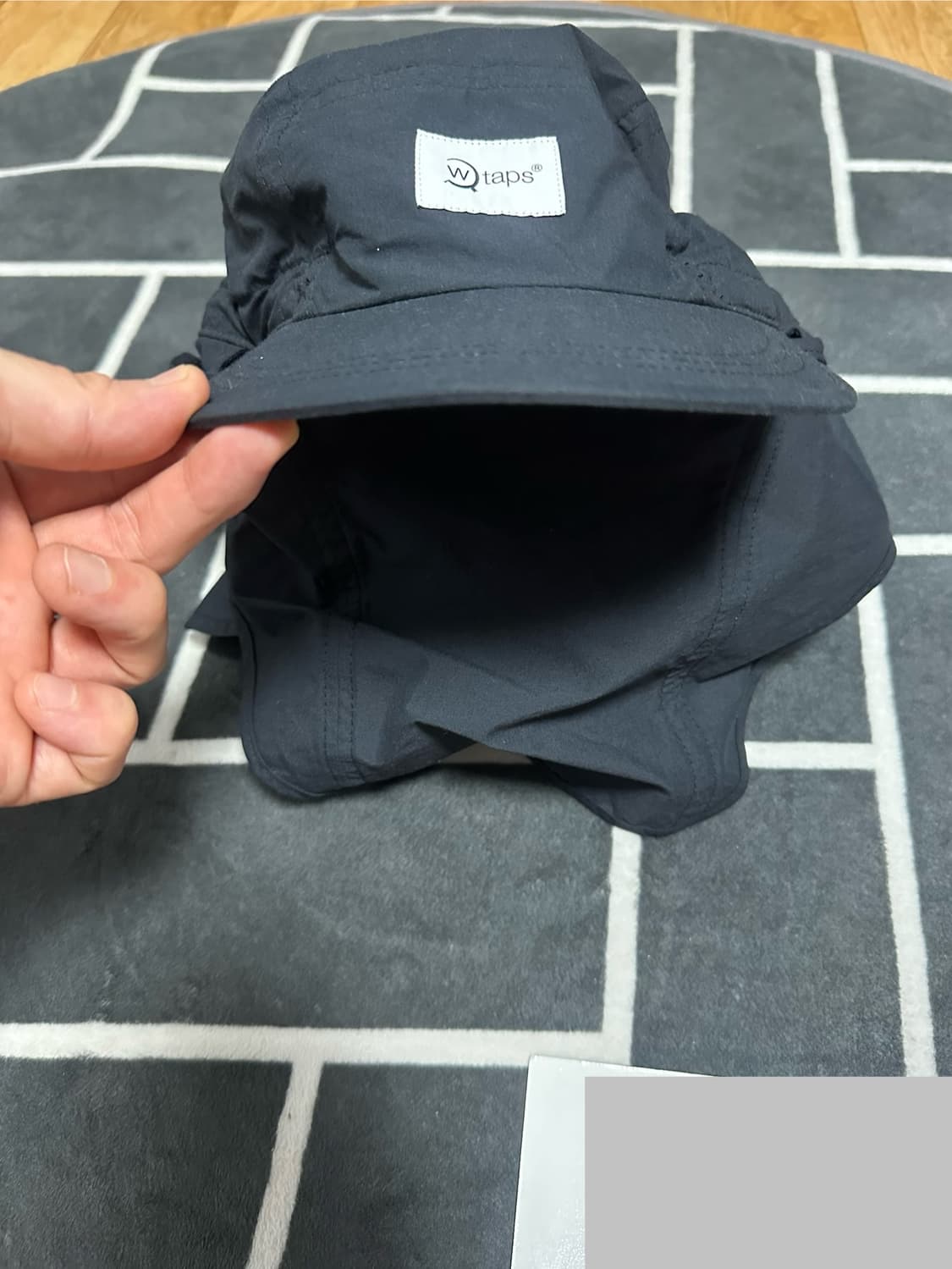 더블탭스 wtaps 21페이스허거 블랙 3사이즈 상품이미지4