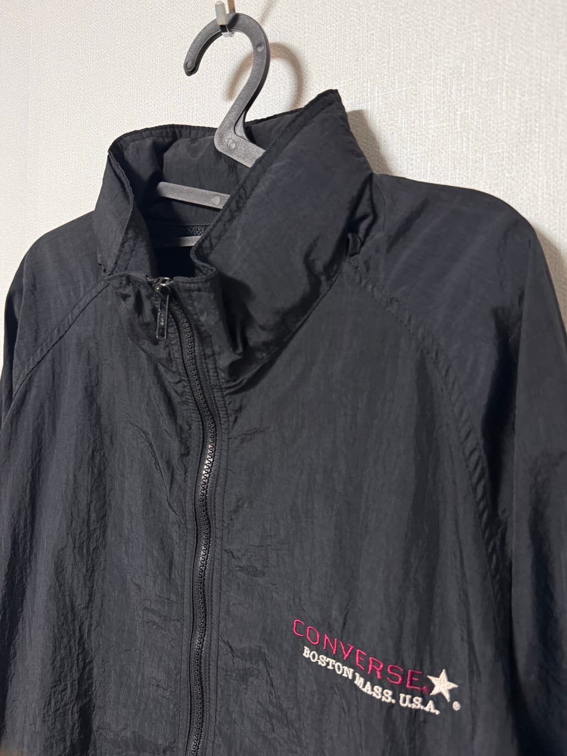 컨버스 헤리티지 보스턴 USA 오버핏 바람막이 상품이미지1