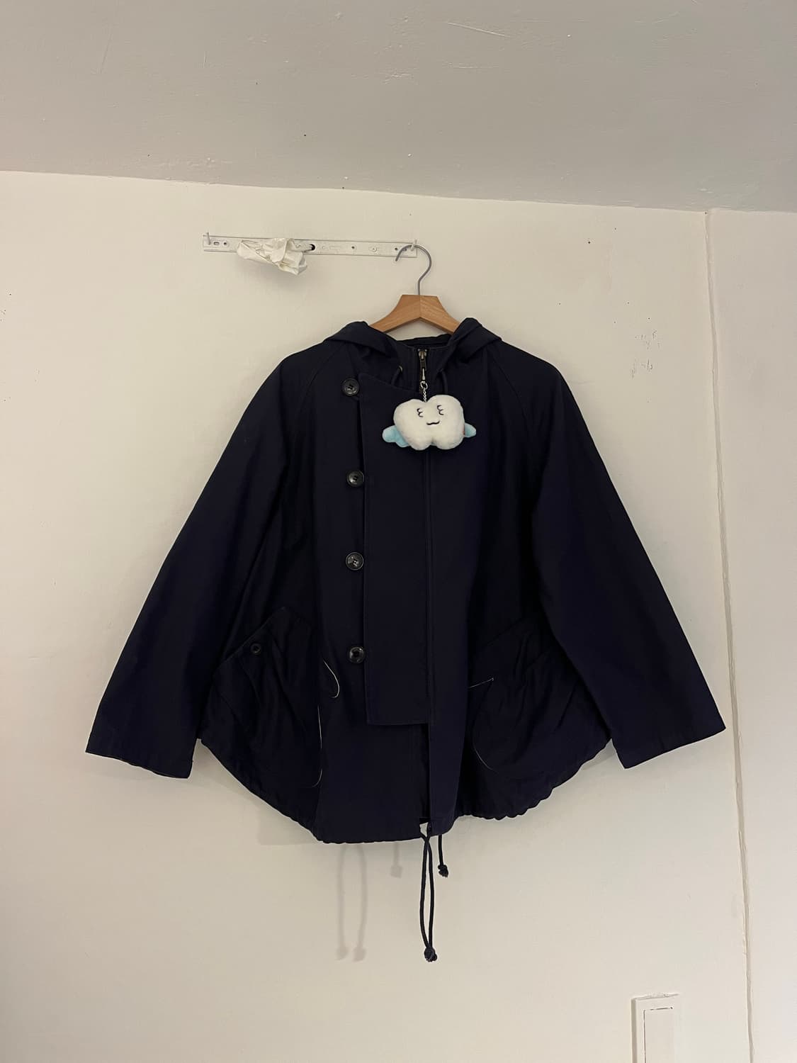 네이비 네넷냐 손모아 장갑 자켓 🧤 상품이미지3