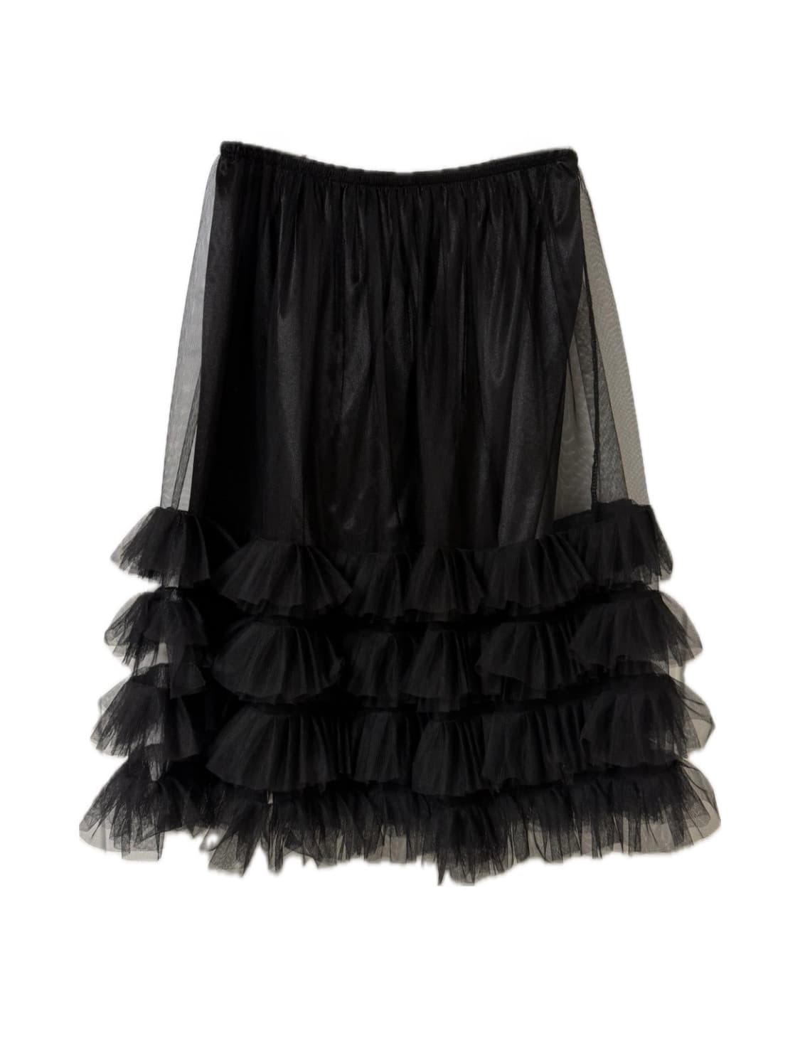 샵 피에브레 슈슈 스커트 블랙 상품이미지3