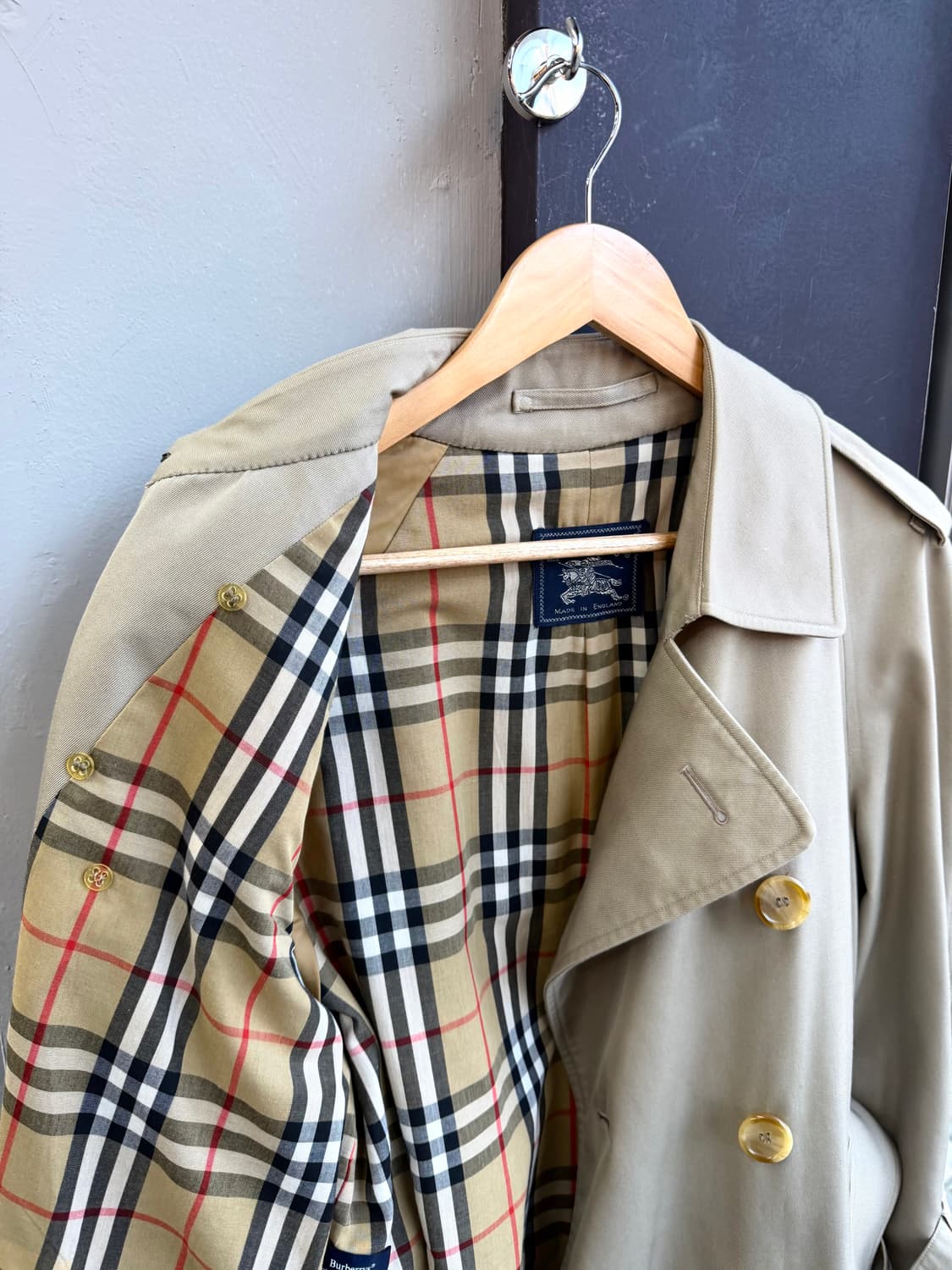 46/ 버버리 90s 아카이브 벨티드 트렌치코트 상품이미지6