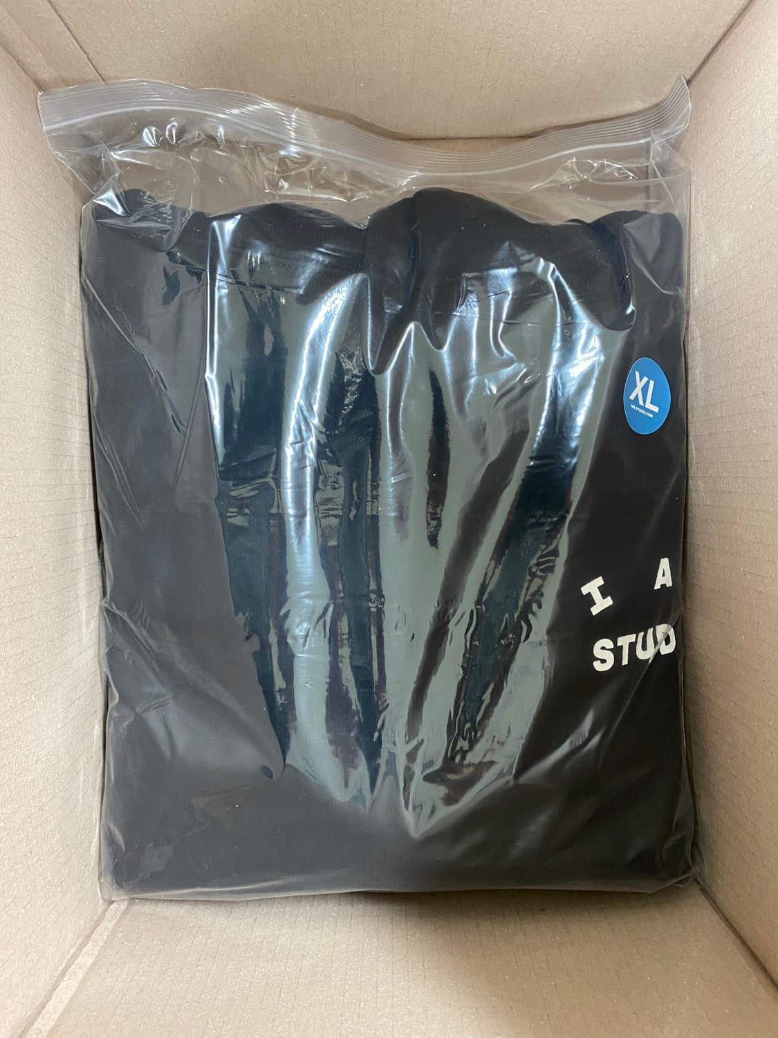 IAB STUDIO 아이앱스튜디오 후드 블랙 XL 상품이미지3