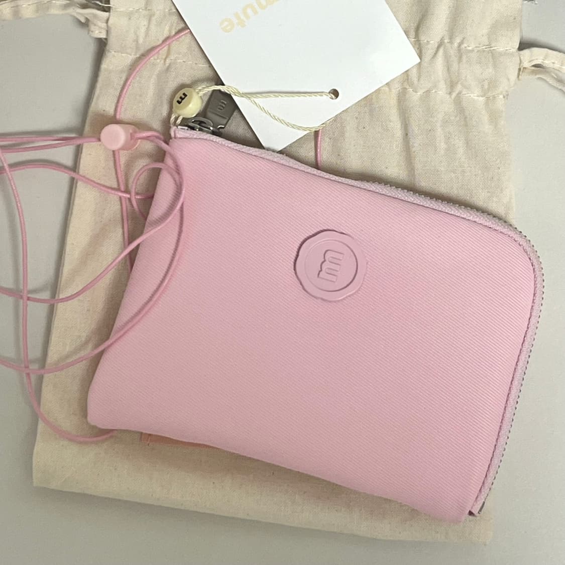 (새상품) 미닛뮤트 클로 마이크로 - 베이비핑크 상품이미지1