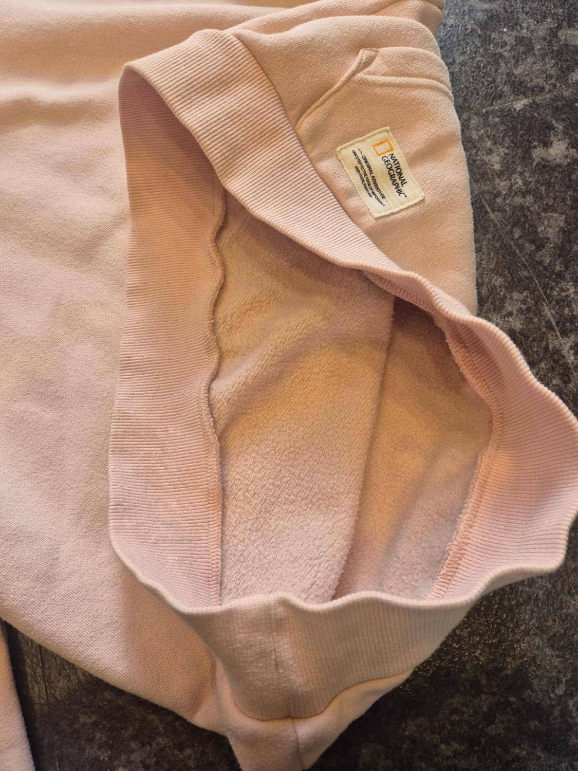 내셔널지오그래픽 핑크 후드티 S 상품이미지7