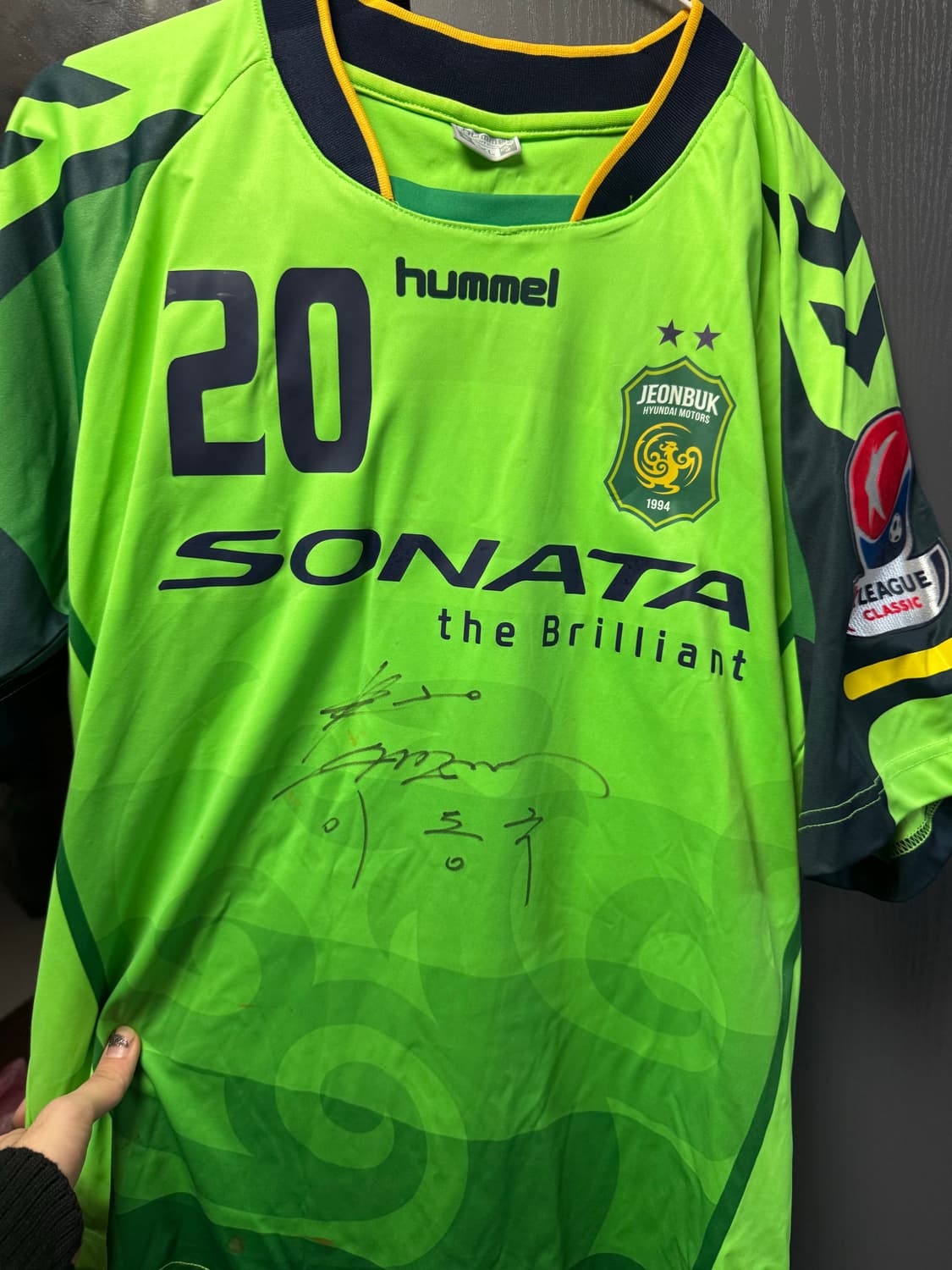 전북현대모터스 이동국 친필싸인 유니폼 상품이미지1