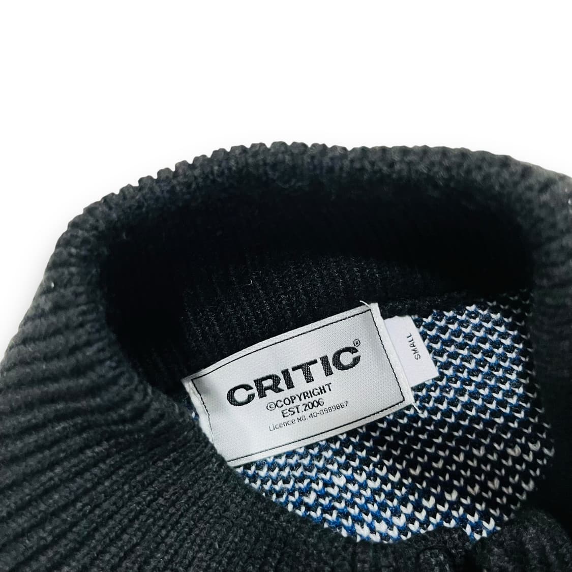 크리틱 RACING ZIP-UP KNIT NAVY 상품이미지5