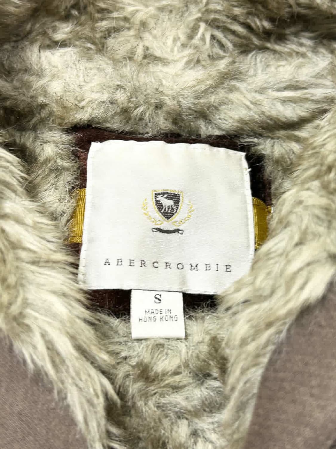 아베크롬비 카키그레이 투웨이 울프죠 후드집업 상품이미지7