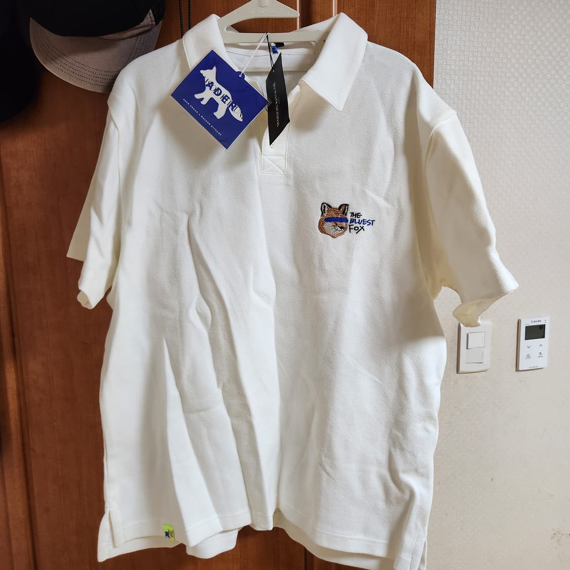 아더에러 메종키츠네 폴로 티셔츠 새상품 A1 pk 카라 반팔 상품이미지2
