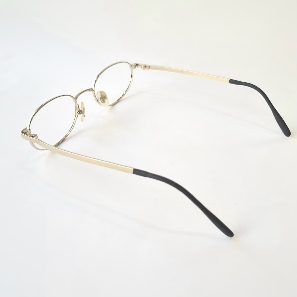 레트로 골드 타원형 안경테 385 상품이미지4
