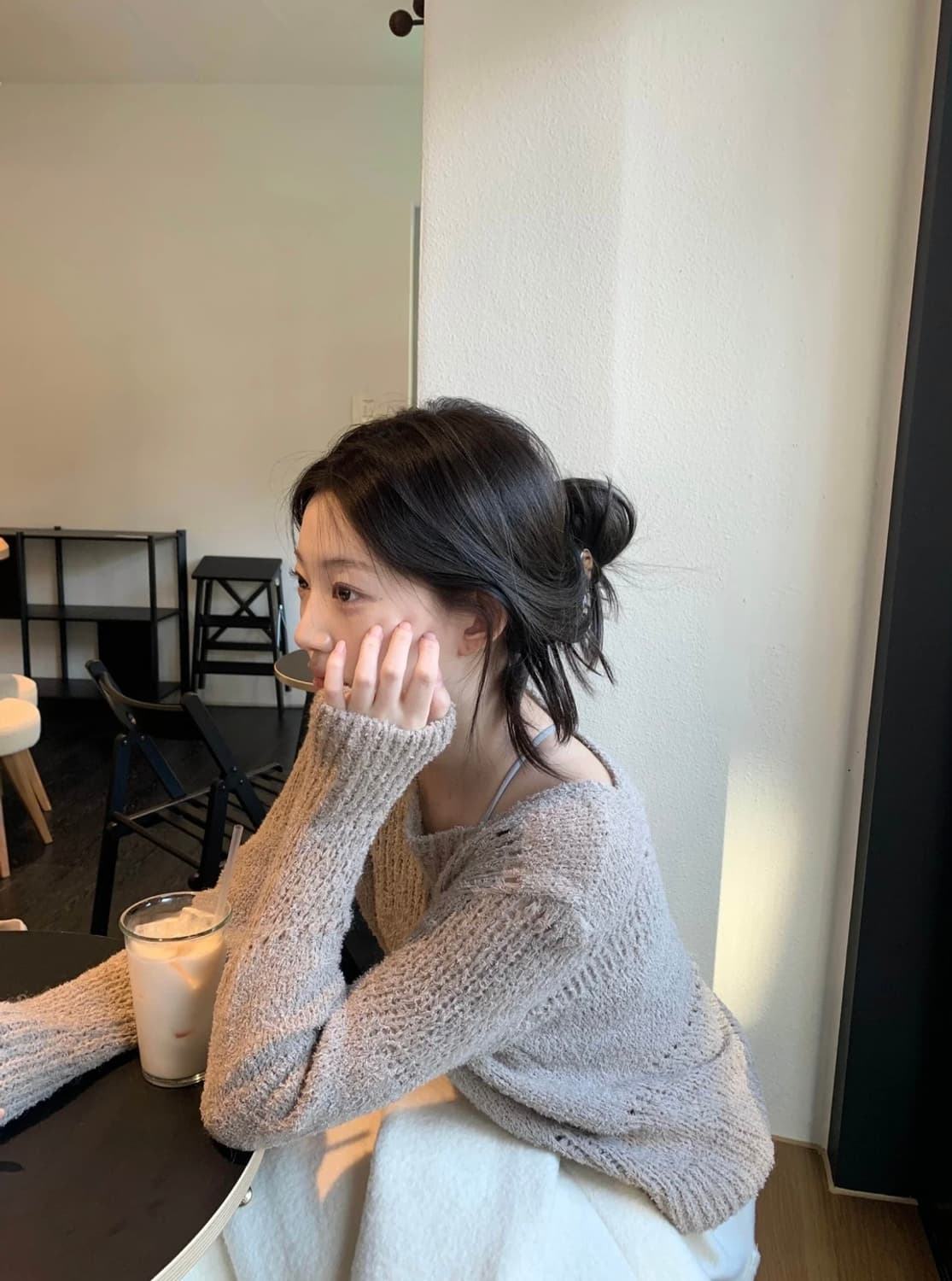 (새상품)제니오 베일라 루즈 니트 상품이미지2