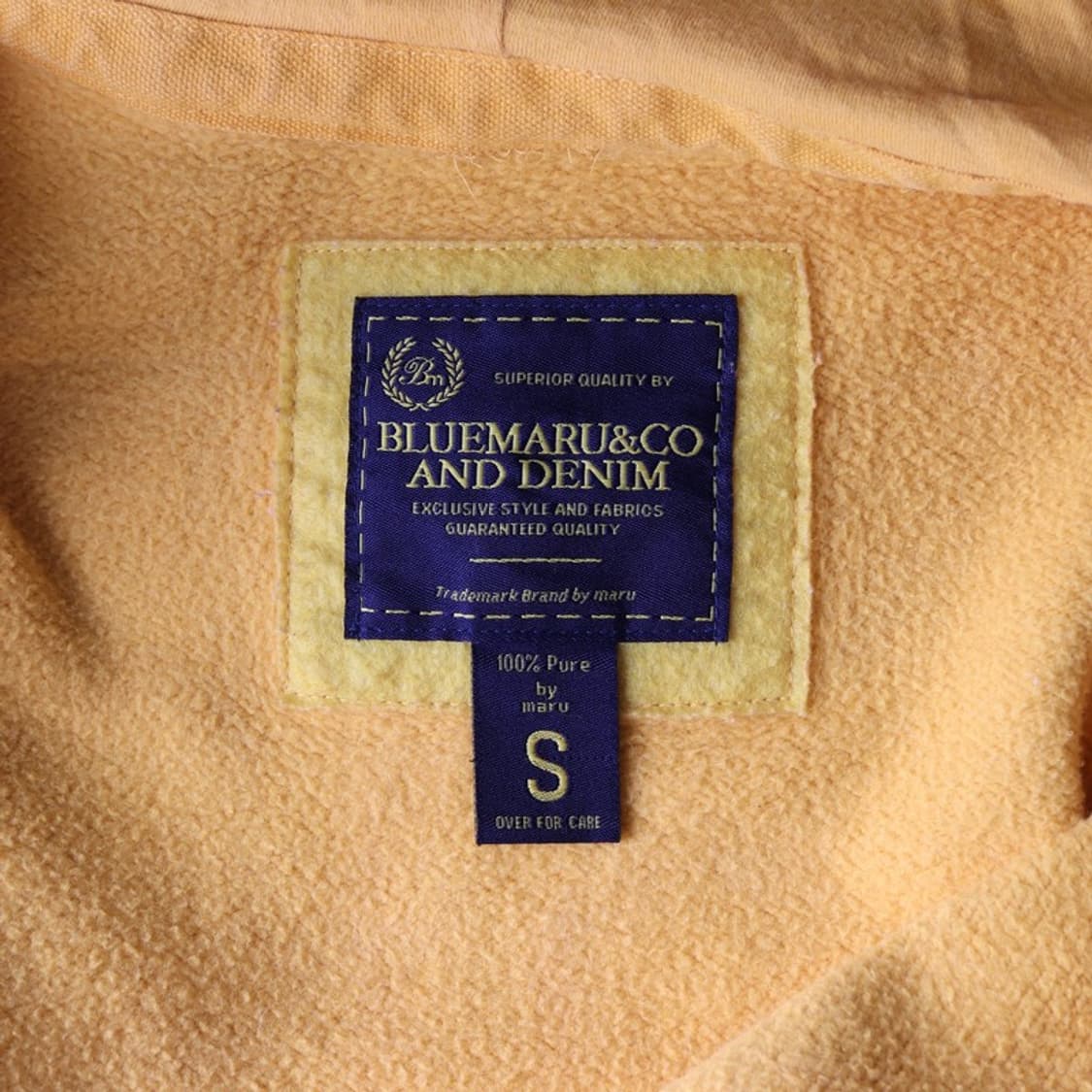 BLUEMARU&CO AND DENIM 후드집업 S 상품이미지6