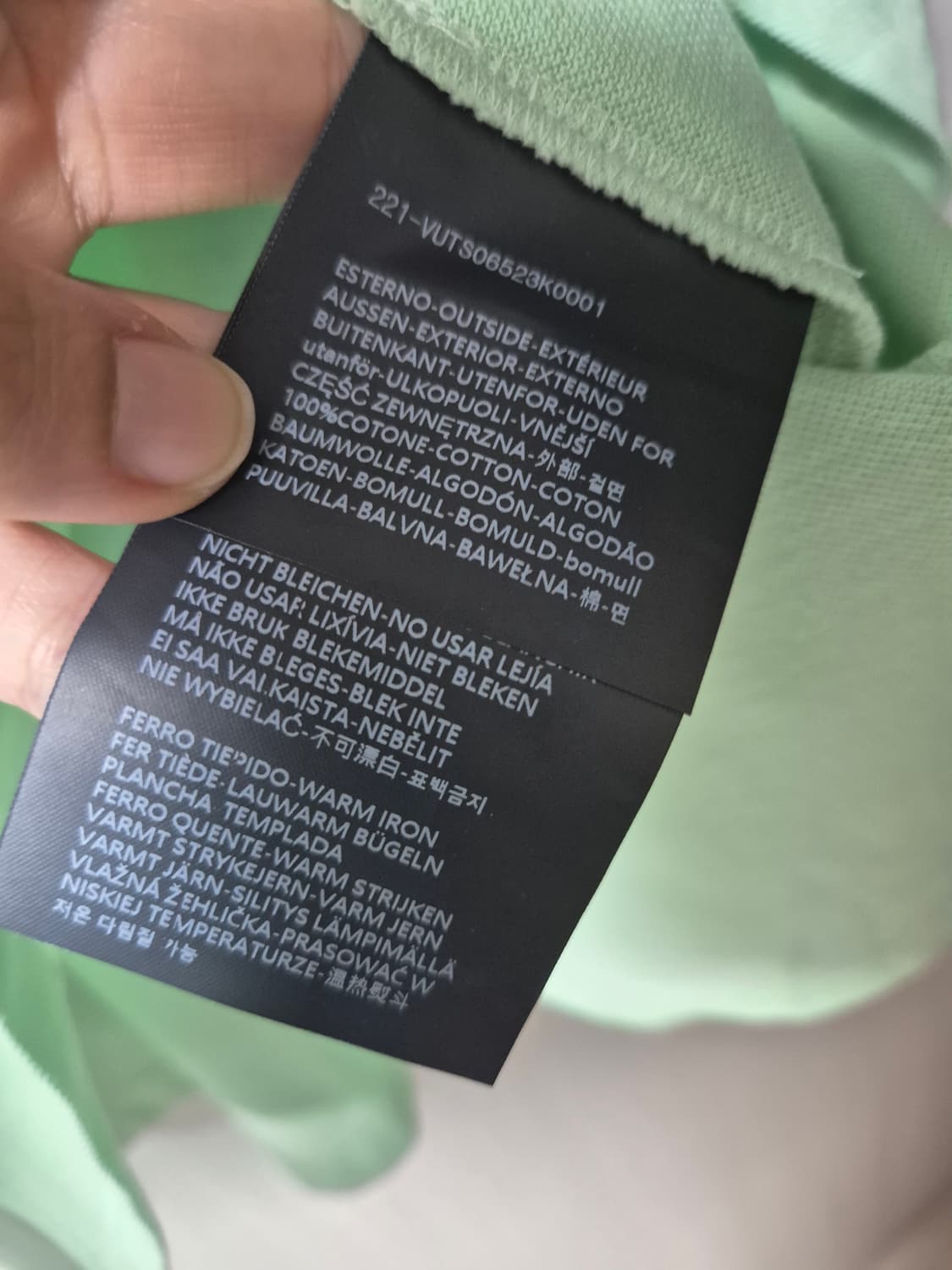 (정품) 듀베티카 골프웨어 카라티 반팔 라지 (22년) 상품이미지7