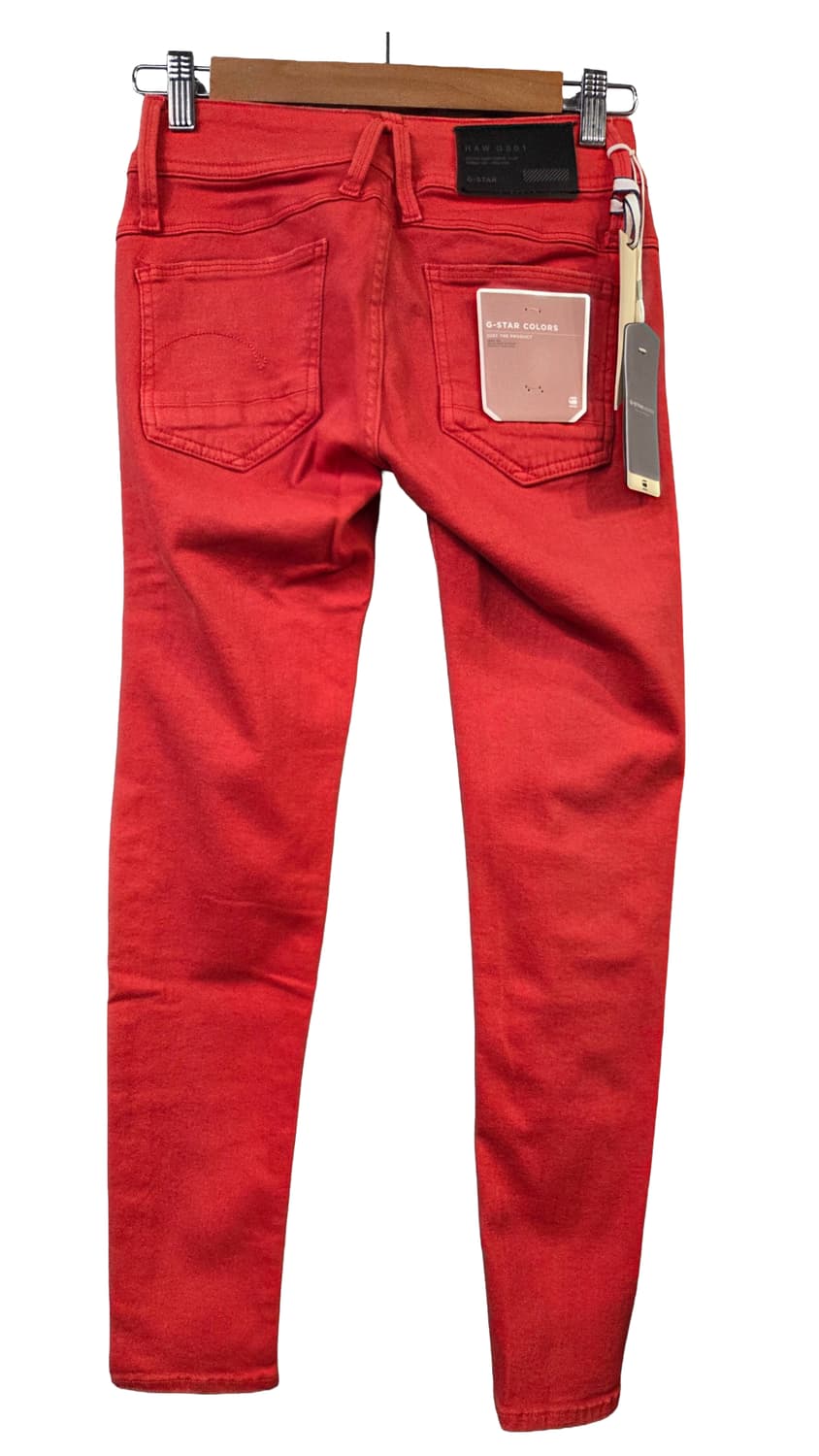 G스타 Raw 레드 스키니진(W25/L65cm)스판 상품이미지2