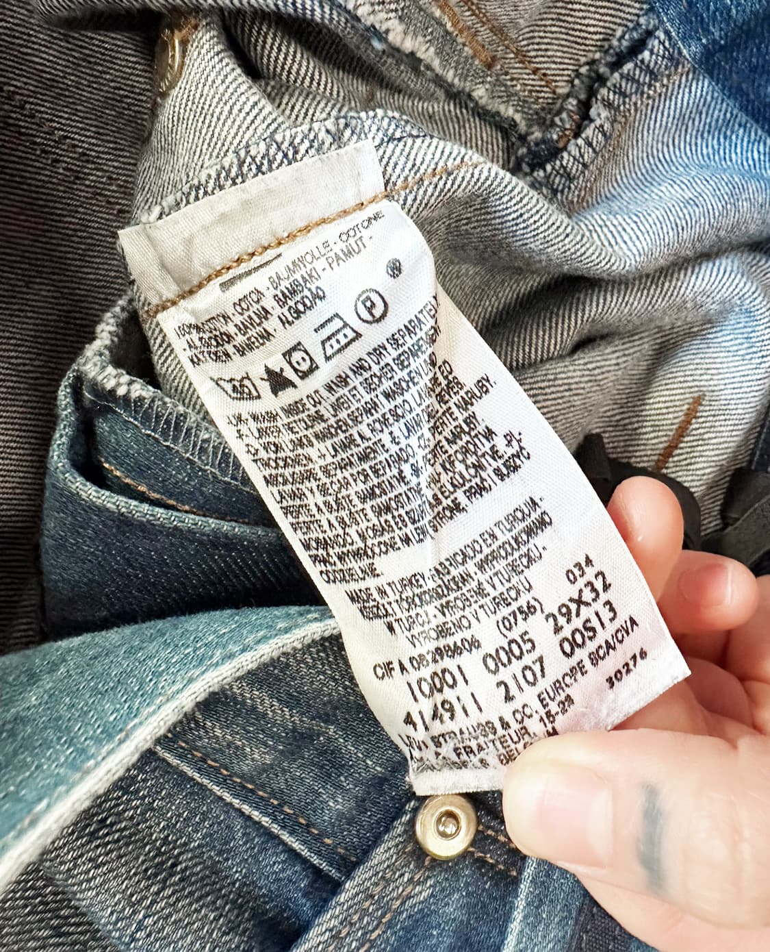 LEVI'S engineered blue w29 상품이미지8
