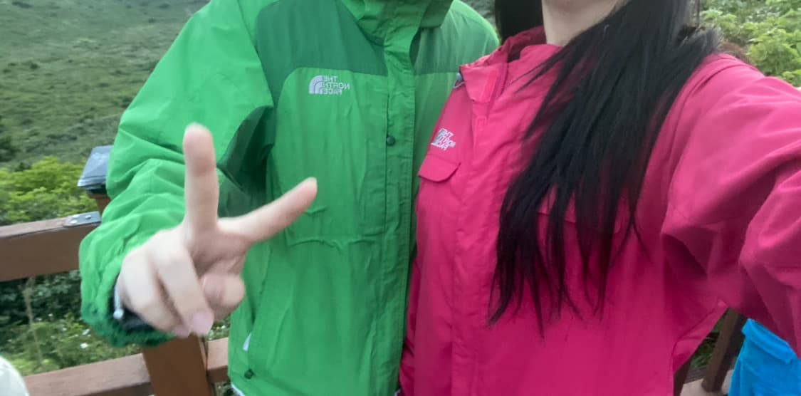 노스페이스 커플 바람막이 판매 합니다 상품이미지1