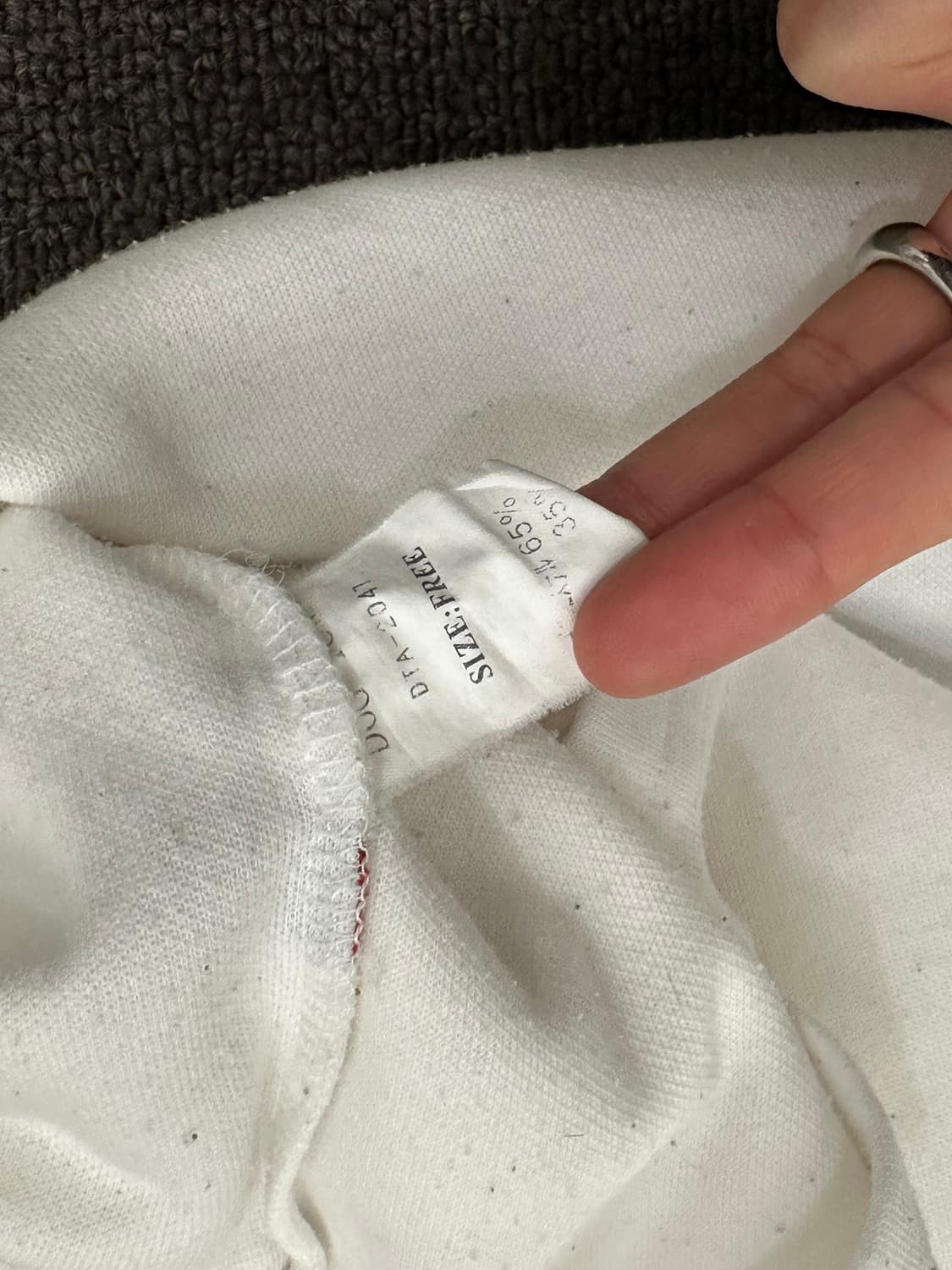 OS)DogTown 빈티지 그래픽 화이트 긴팔 상품이미지7